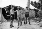 060-Fangs-Rusty-Bob-Joe-outside-old-EQP-tent.jpg